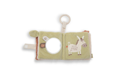 Jollein activiteitenboekje Barn Buddies, detail met het spiegeltje