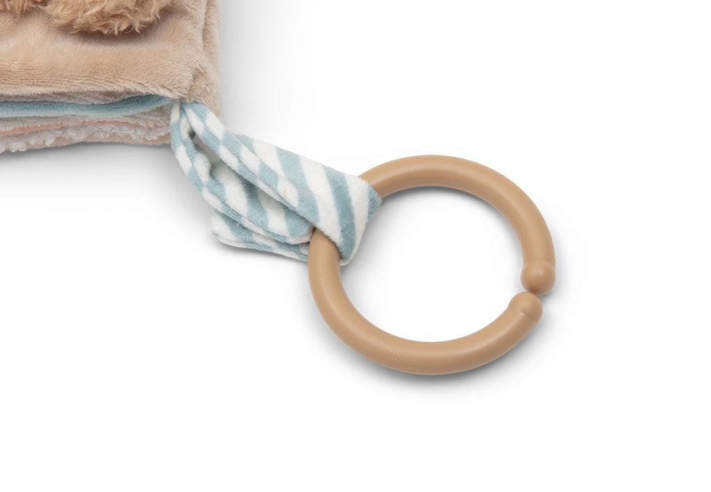 Jollein activiteitenboekje Jollies, ring om aan de kinderwagen te hangen