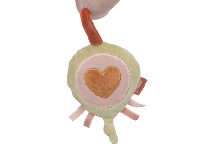 Jollein activiteitenspiraal Soft Plumes, hartje met spiegeltje