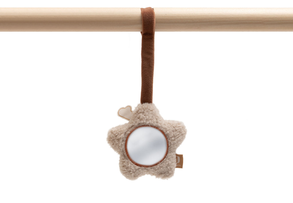 Jollein babygym speeltjes Woolly, ster met spiegeltje