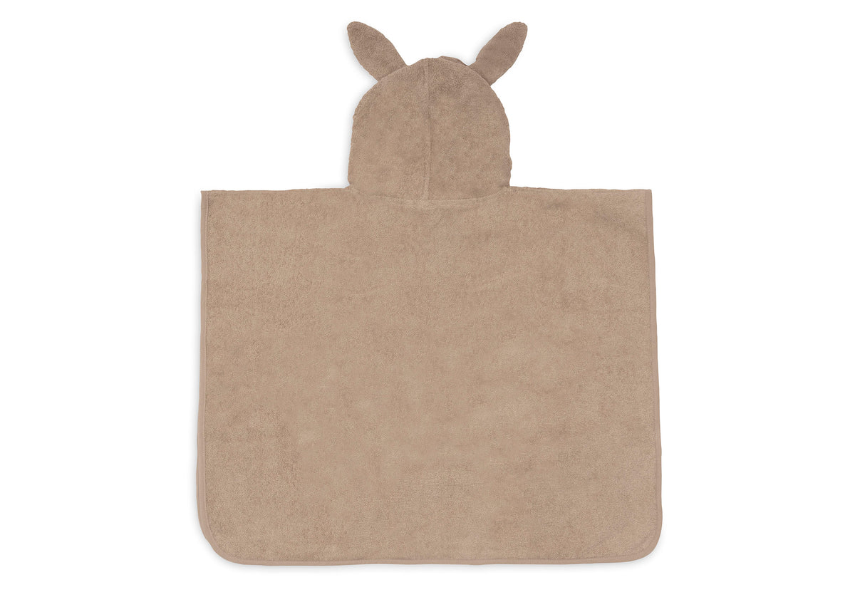 Jollein badponcho badstof Milky Coffee