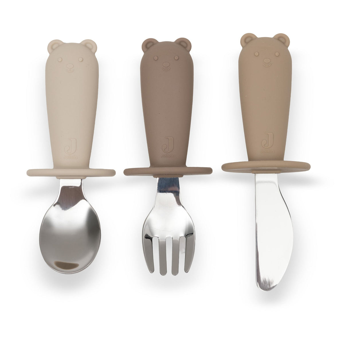 Jollein bestekset siliconen Natural Shades
