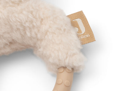 Jollein bijtring Alpaca Paco, detailfoto van de siliconen ring
