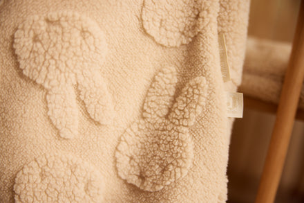 Jollein boxopbergzak Miffy jacquard teddy Sand