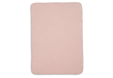 Zachte sherpa zijde van de Jollein wiegdeken in Silk Rose