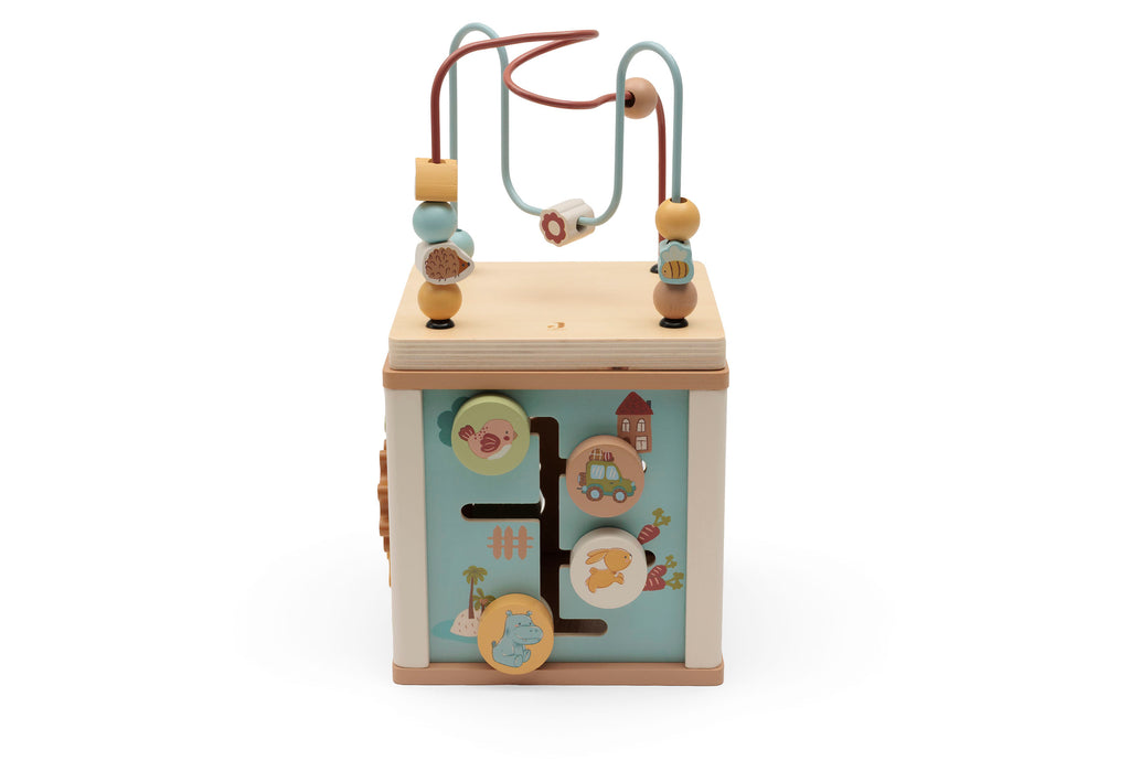 Jollein houten activiteitenkubus Jollies