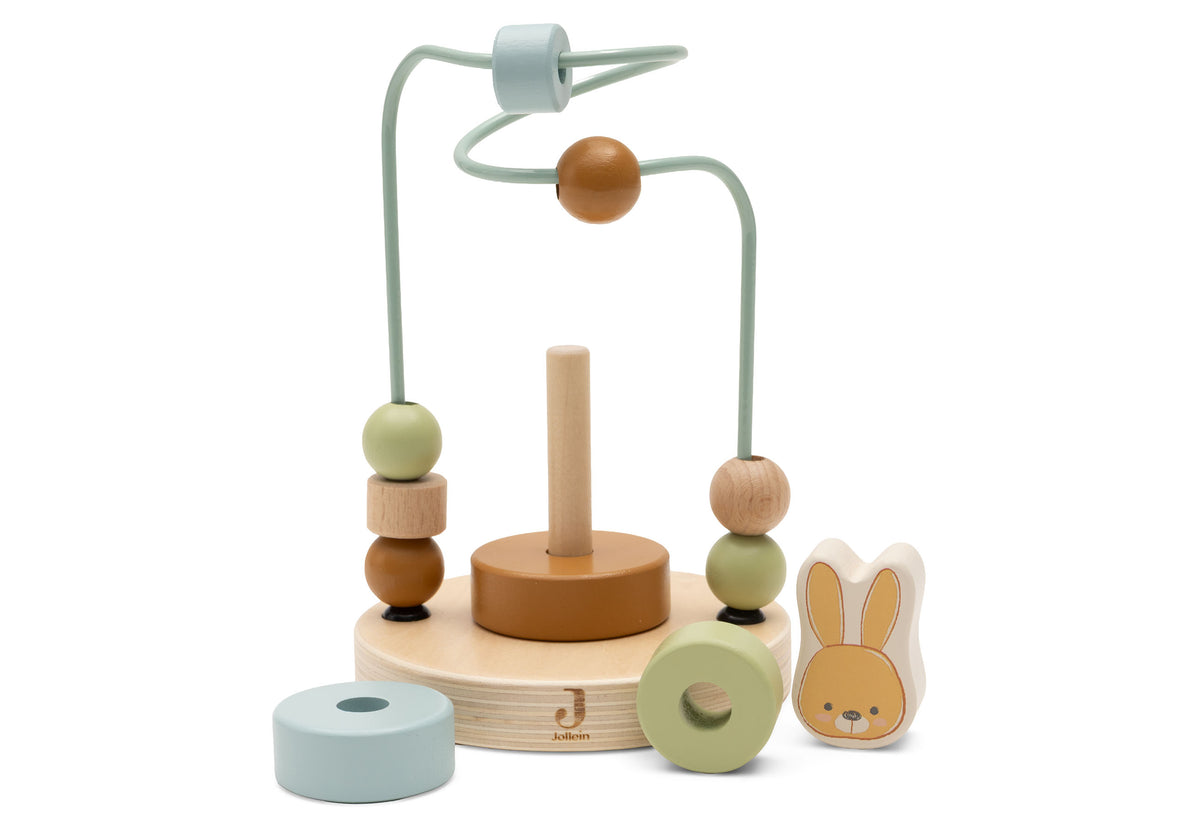 Jollein houten spiraal Bunny Luz