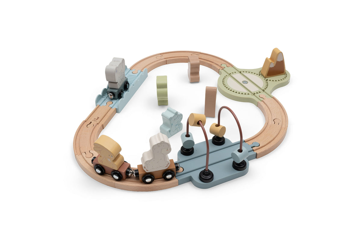 Jollein houten treinset Jollies