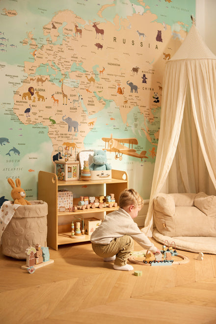 Jollein houten treinset Jollies