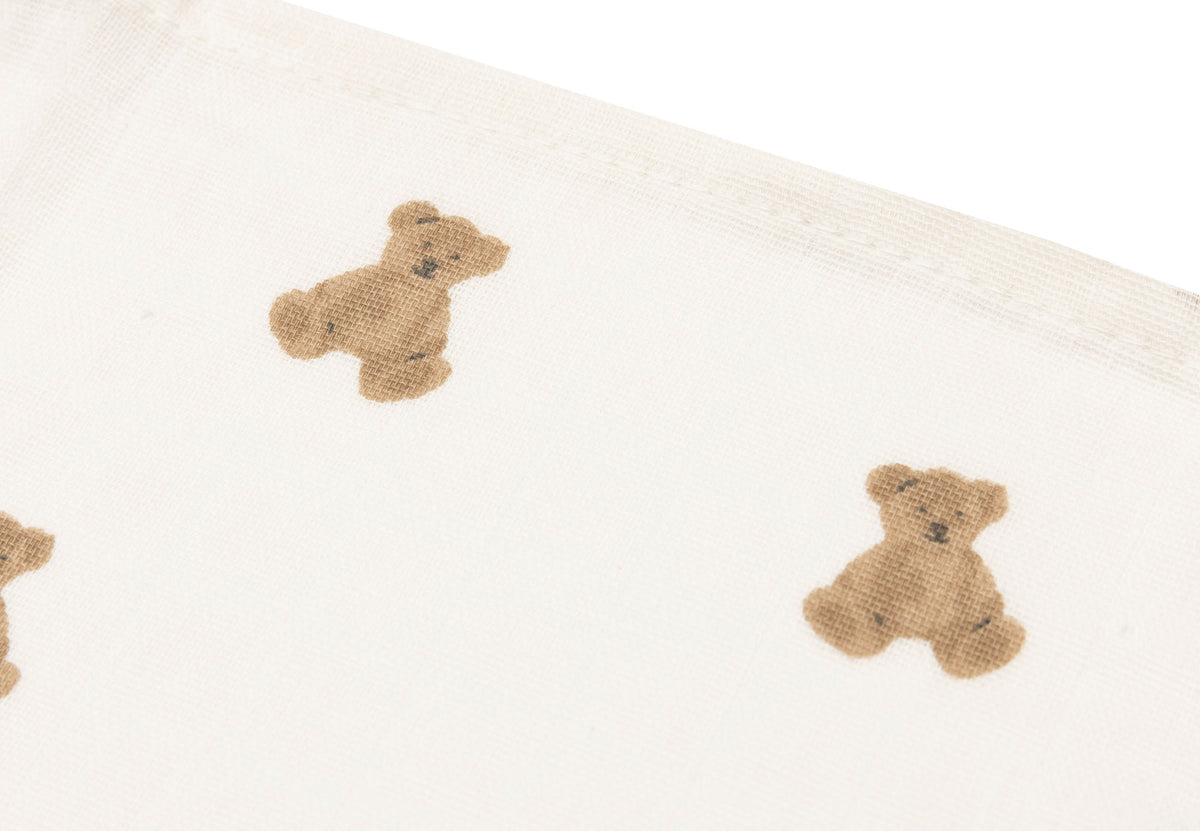 Jollein hydrofiel monddoekje Mini Teddy Bear