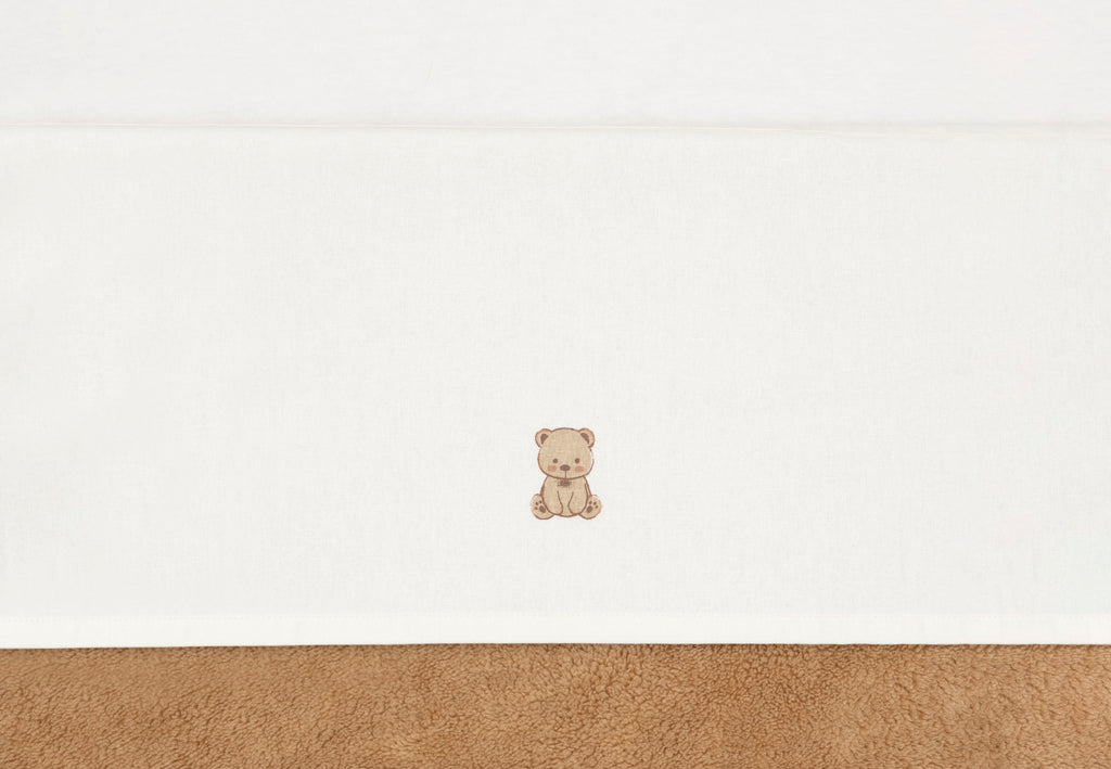 Detail van de Jollies print op het katoenen Jollein wieglaken