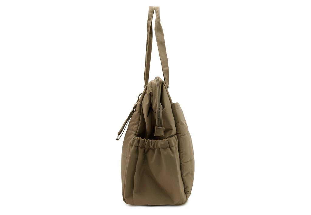 Jollein Luiertas Quilted Quinn Bronze gewatteerde schoudertas