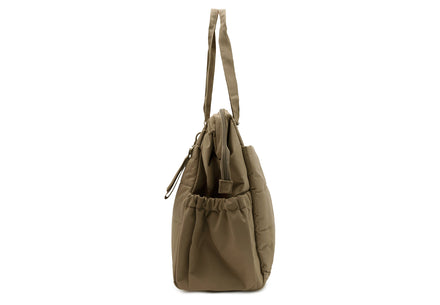 Jollein Luiertas Quilted Quinn Bronze gewatteerde schoudertas