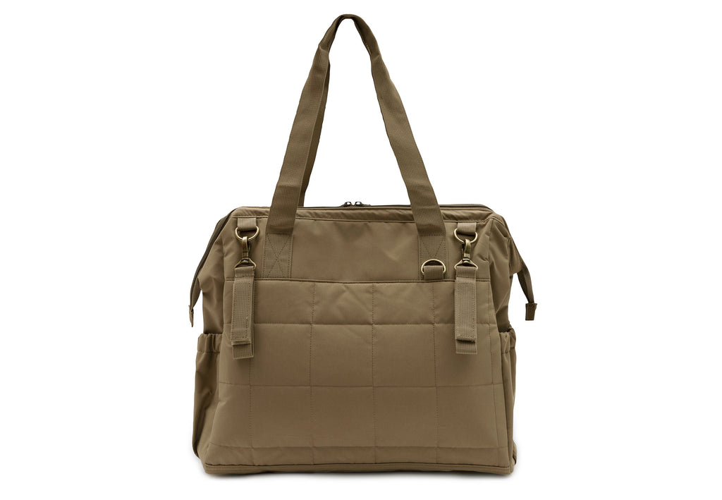 Jollein Luiertas Quilted Quinn Bronze gewatteerde schoudertas