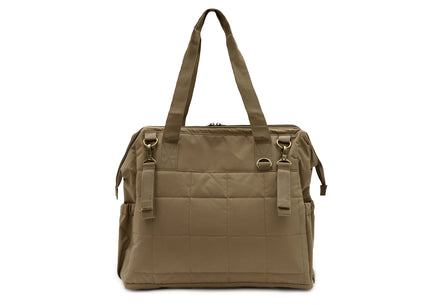 Jollein Luiertas Quilted Quinn Bronze gewatteerde schoudertas