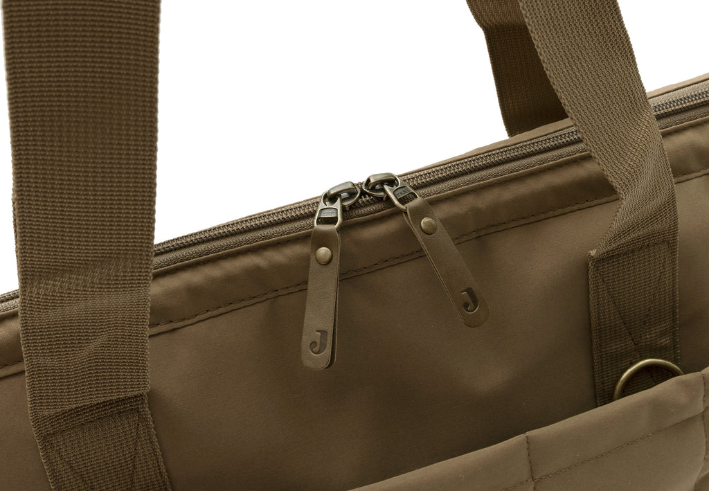Jollein Luiertas Quilted Quinn Bronze gewatteerde schoudertas