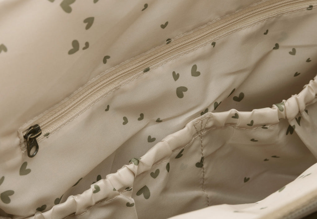 Jollein Luiertas Quilted Quinn Bronze gewatteerde schoudertas