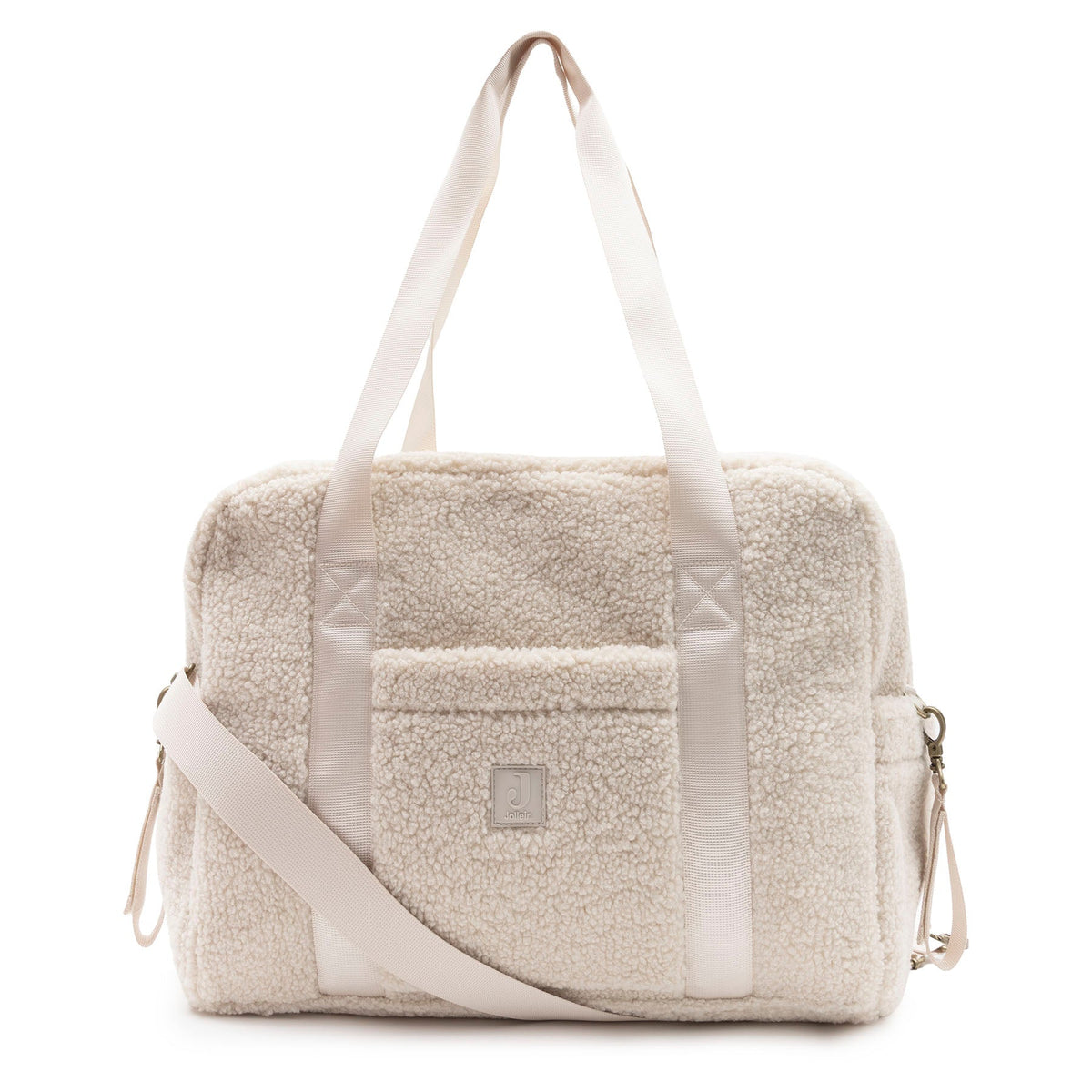 Jollein Luiertas Teddy Lou Sand zachte teddy schoudertas