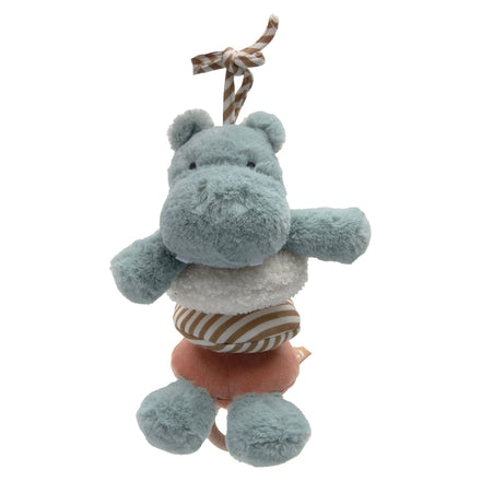 Jollein Muziekhanger Hippo Happy met houten ring