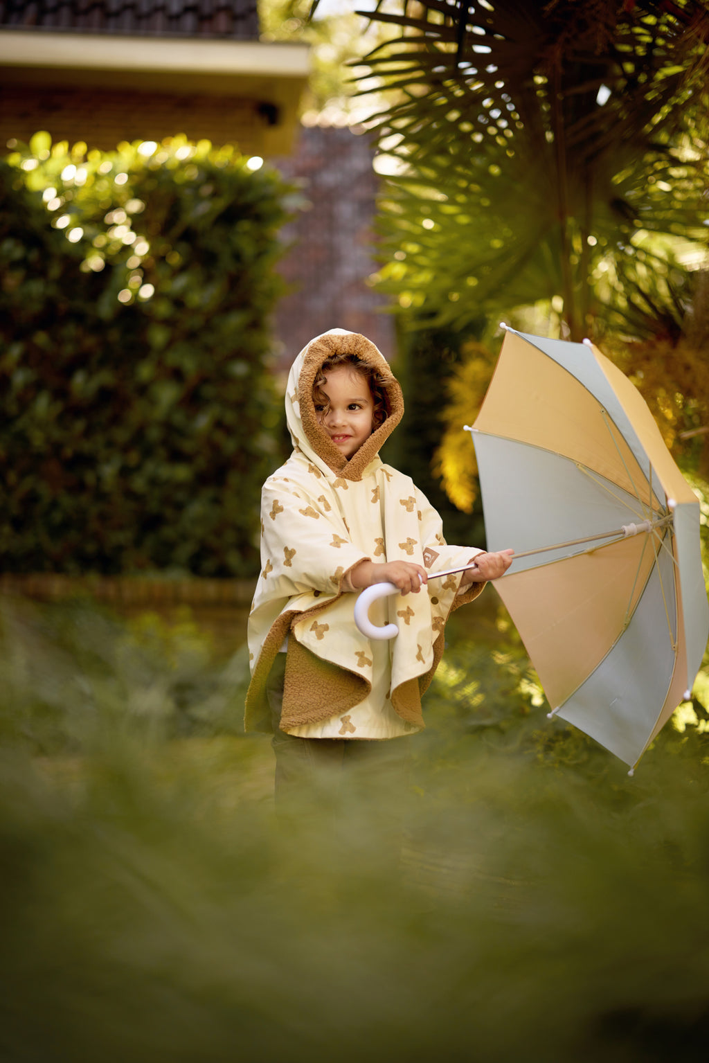 Jollein Outdoor Poncho Mini Teddy Bear waterafstotend