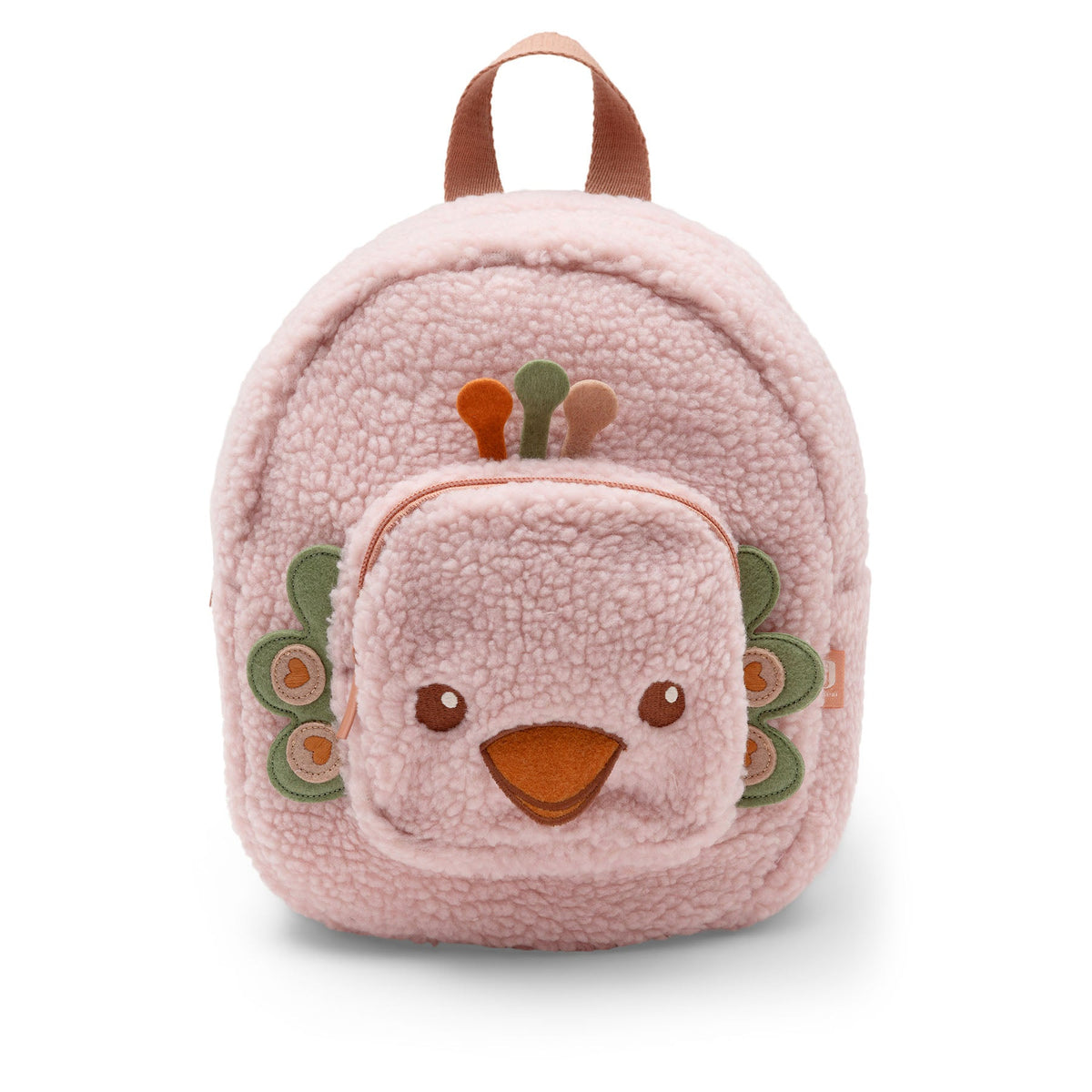 Jollein Rugtasje Peacock Pavie zachte kinderrugzak