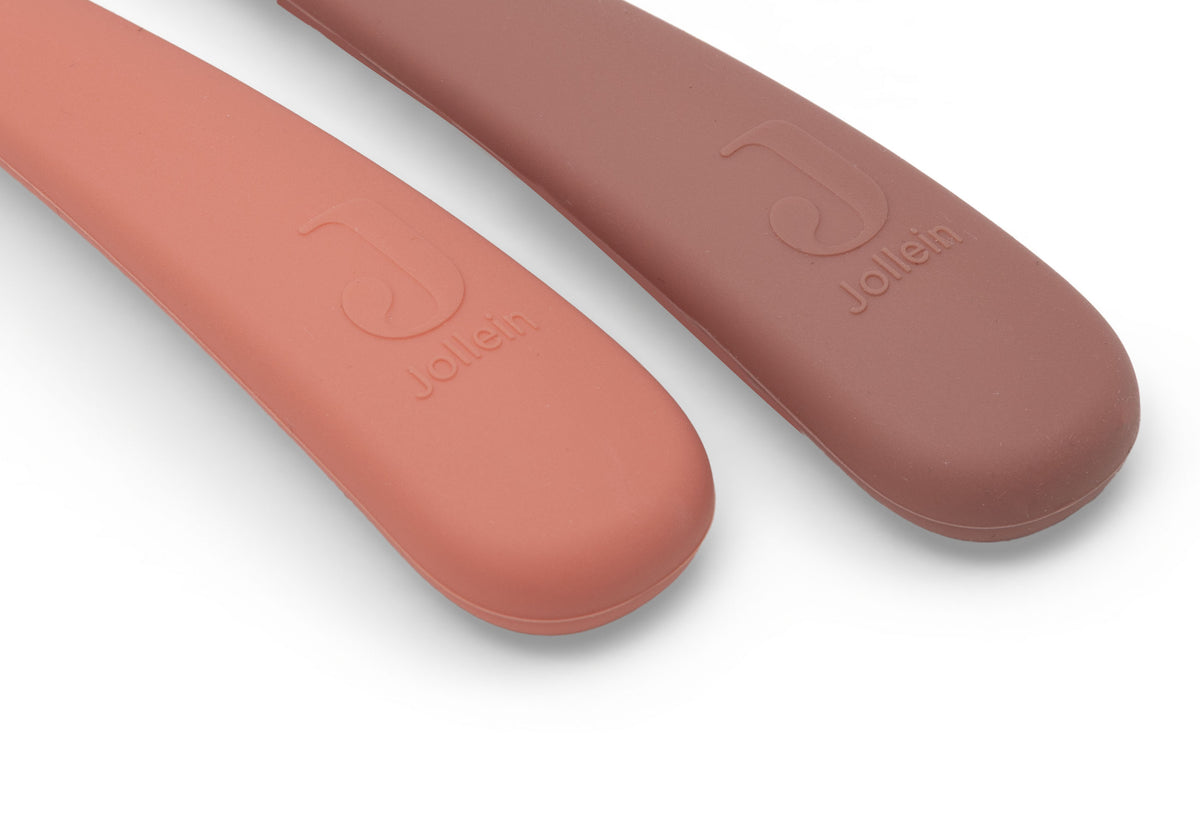 Jollein Siliconen Lepeltje Blush Shades babylepel