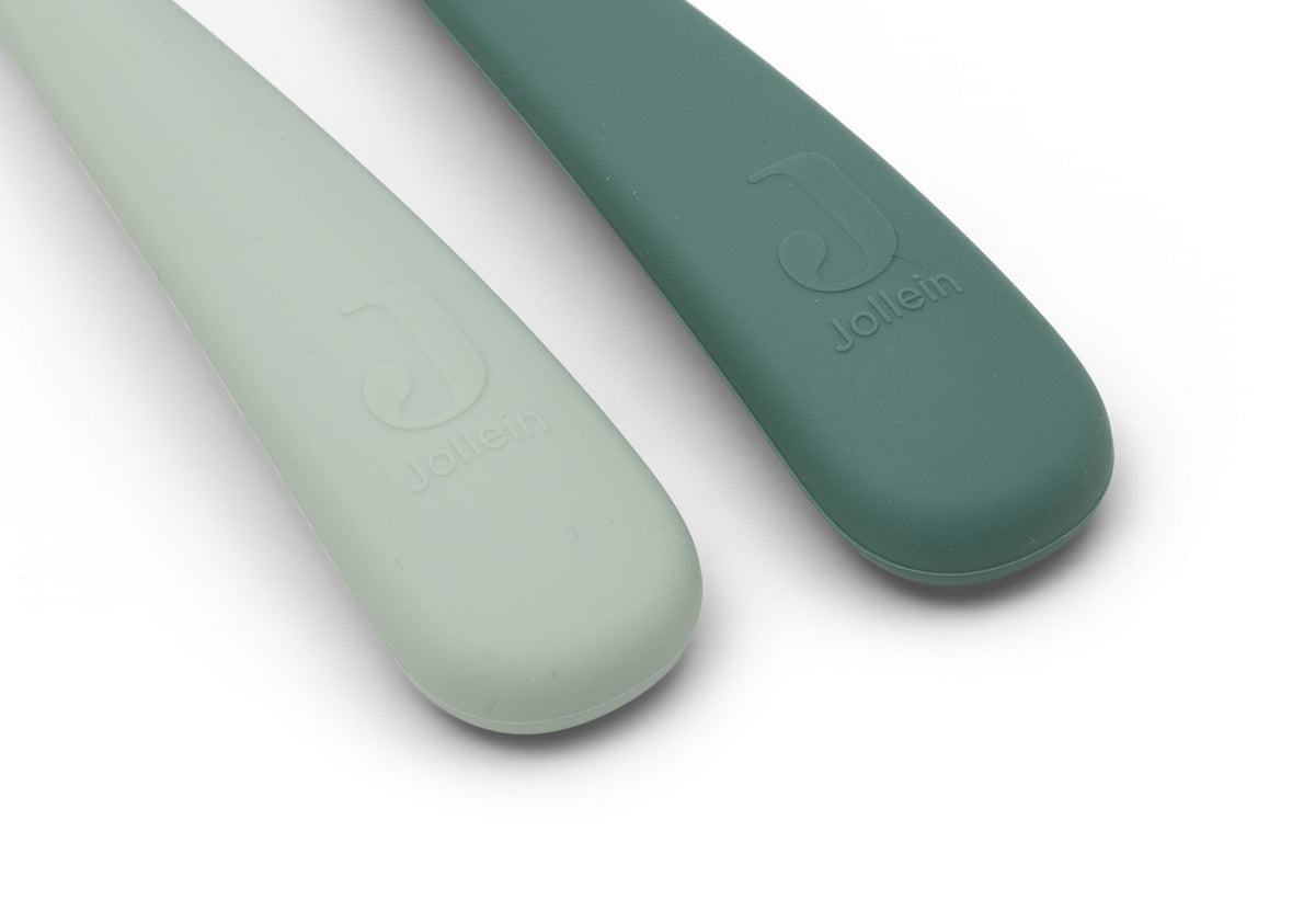Jollein Siliconen Lepeltje Jade Shades babylepel