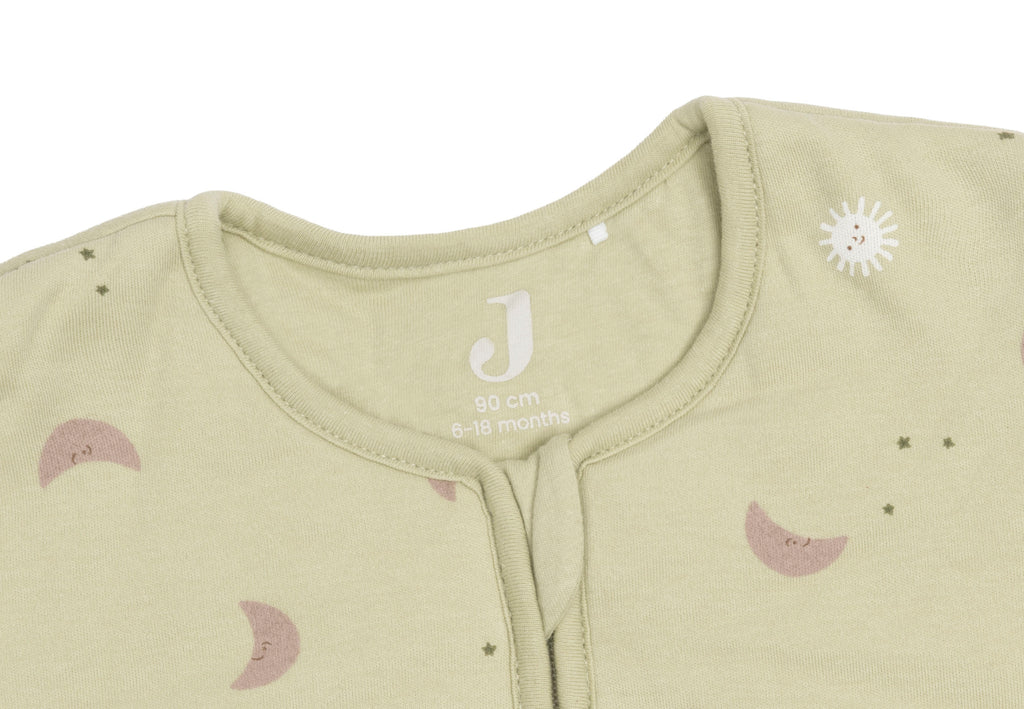 Jollein babyslaapzak Over The Moon 90 cm met veilige rits, verkrijgbaar bij De Gele Flamingo.