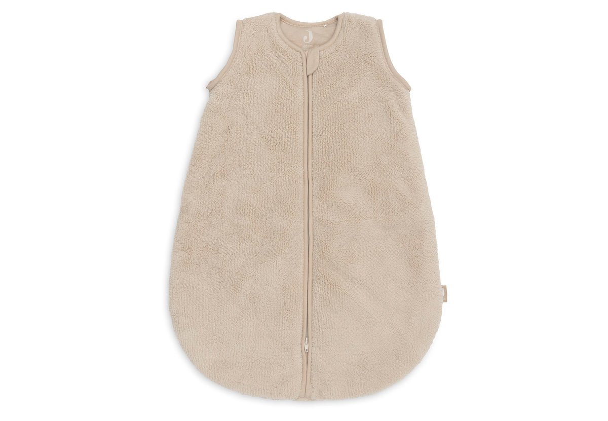 Jollein Slaapzak met afritsbare mouw Rond 60cm Fluffy | Sand