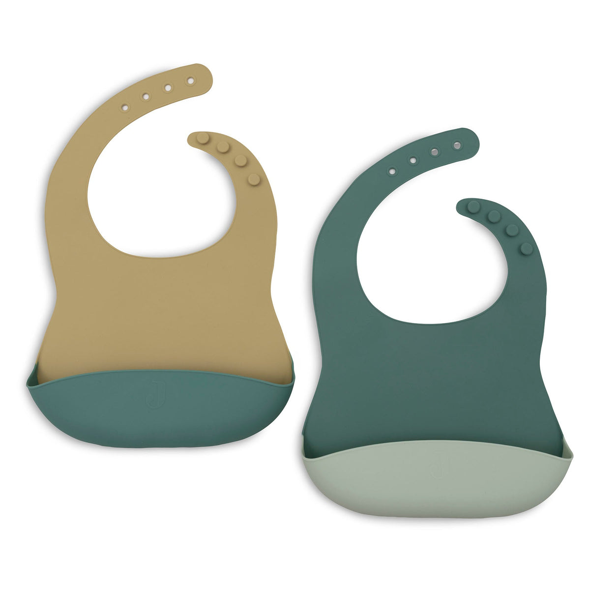 Jollein Slab Siliconen eetslabje Jade Shades