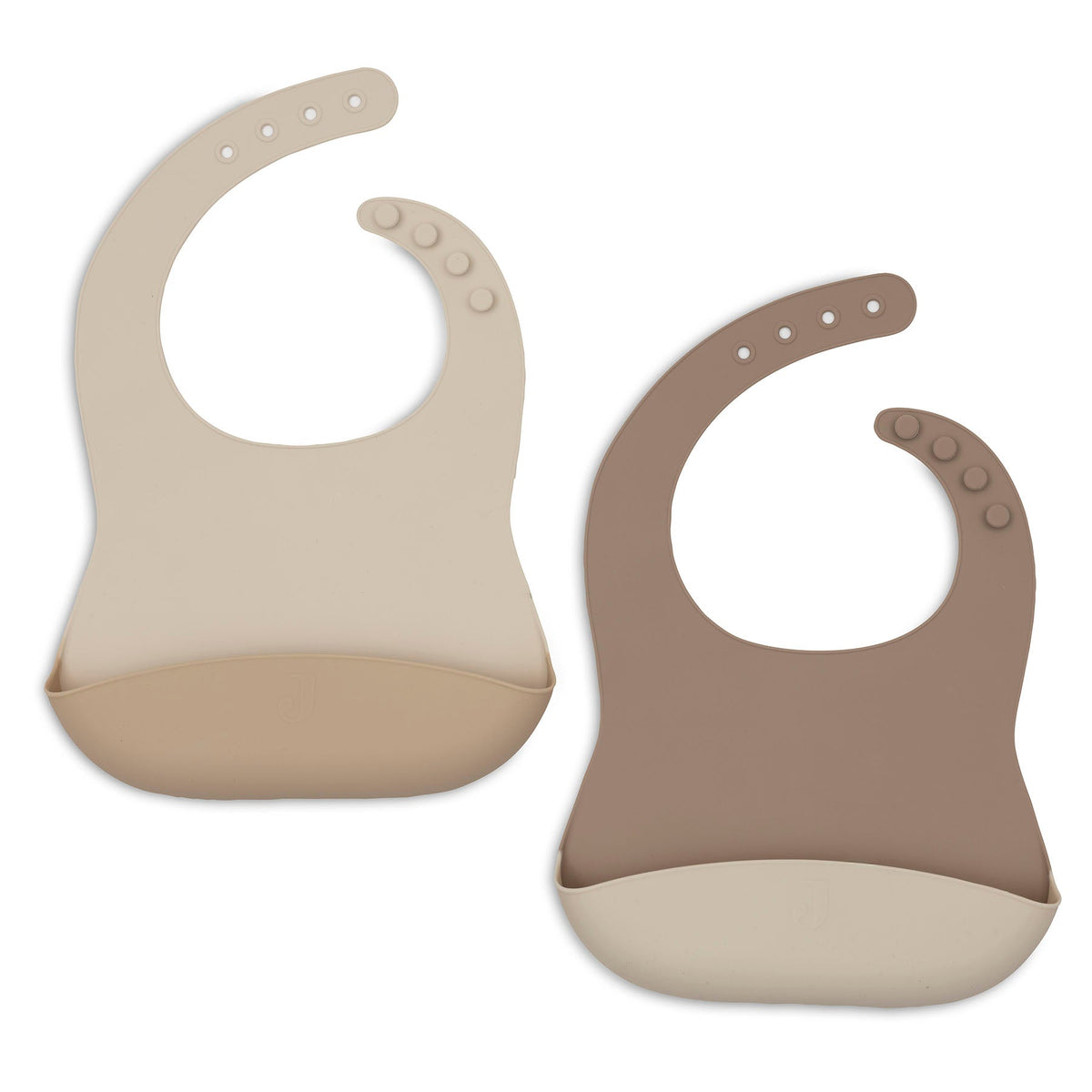 Jollein Slab Siliconen eetslabje Natural Shades