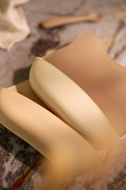 Jollein Slab Siliconen eetslabje Natural Shades
