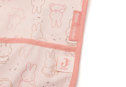 Jollein Slab Waterproof met Mouw Miffy Moments Silk Rose
