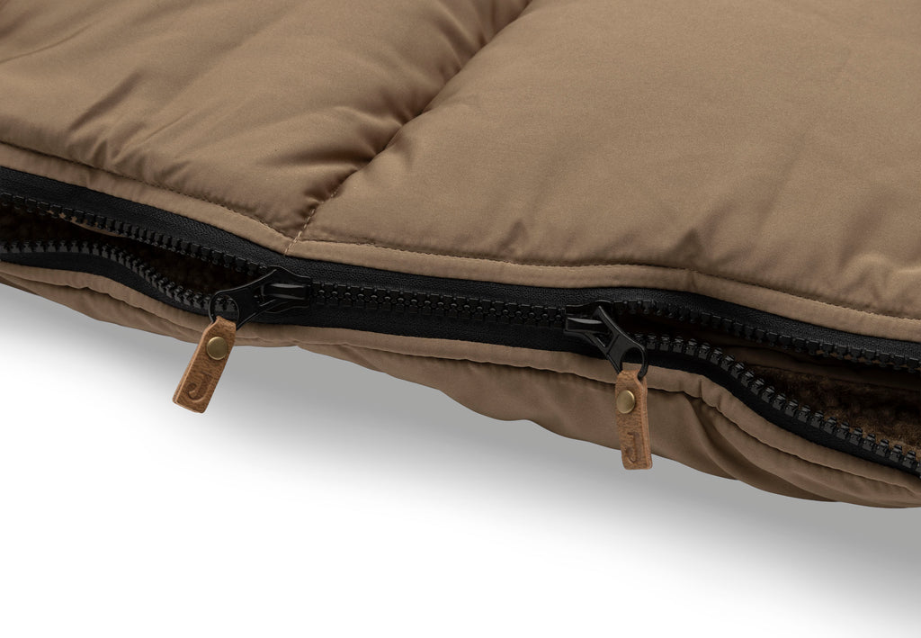 Jollein Voetenzak buggy en kinderwagen Puffed Bronze