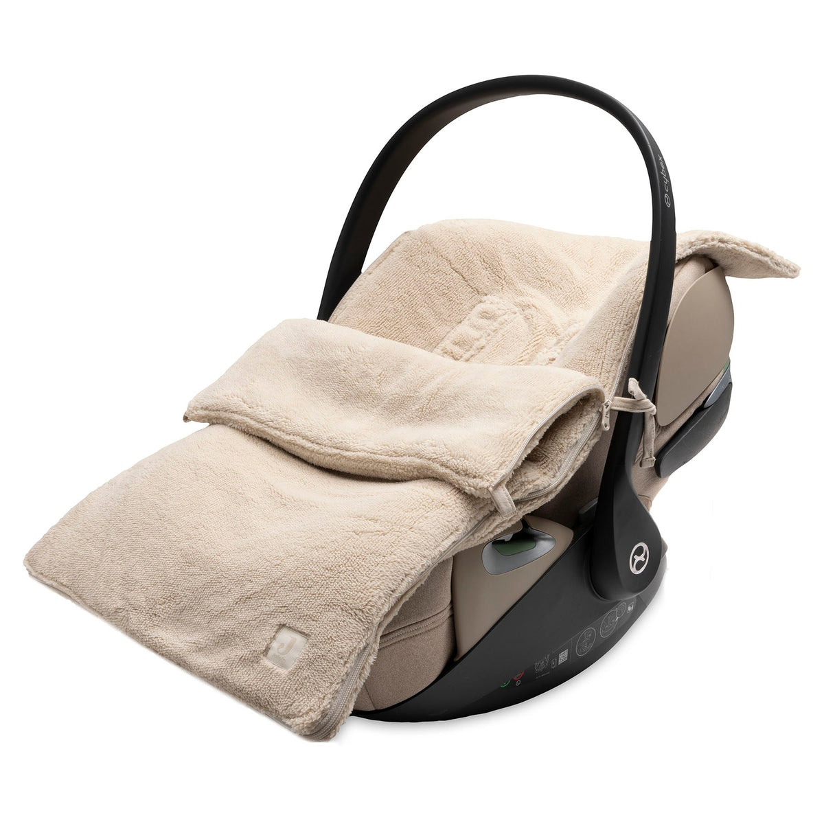 Jollein Voetenzak groep 0+ autostoel Fluffy Sand