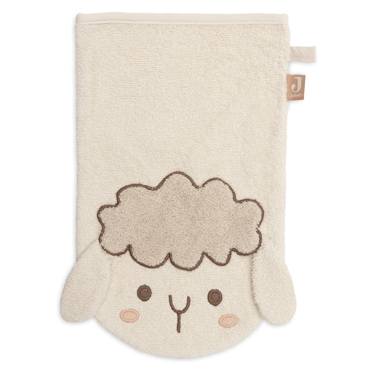 Jollein washandje badstof schaap Sonny