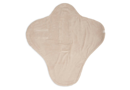Velvet fleece voering van de Jollein wikkeldeken