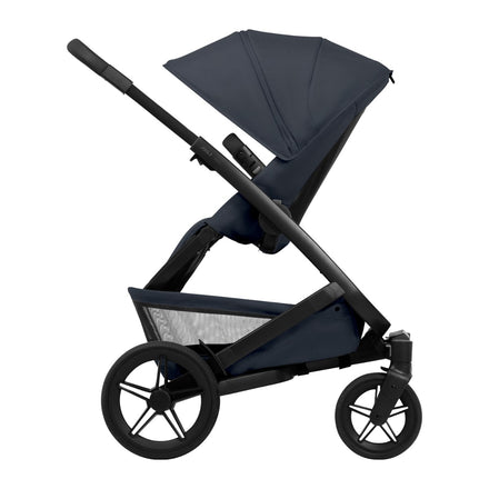 Joolz Kinderwagen Geo5 Complete Set Dark Navy Blue, zitje in zijaanzicht