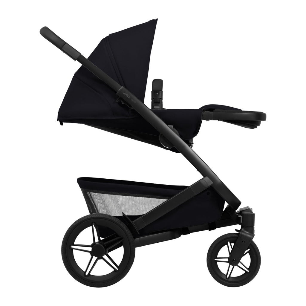 Joolz Kinderwagen Geo5 Complete Set Space Black, zitje in ligstand