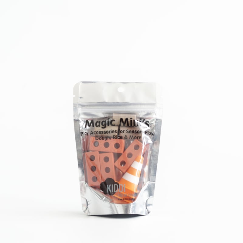 Kiddi Loose Parts Magic Mini's Constructie in verpakking