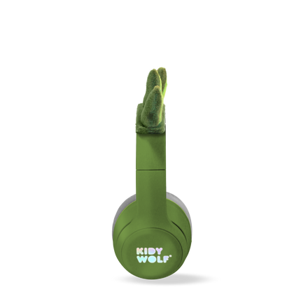 Kidywolf Kidyears Dino, zijaanzicht van de koptelefoon