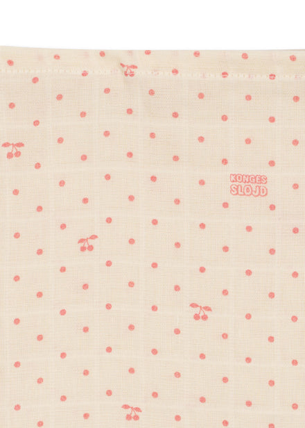 Konges Slojd hydrofiele doeken Cherry Dot