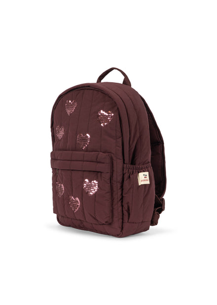 Konges Slojd Juno sequin rugzak Decadent Chocolate