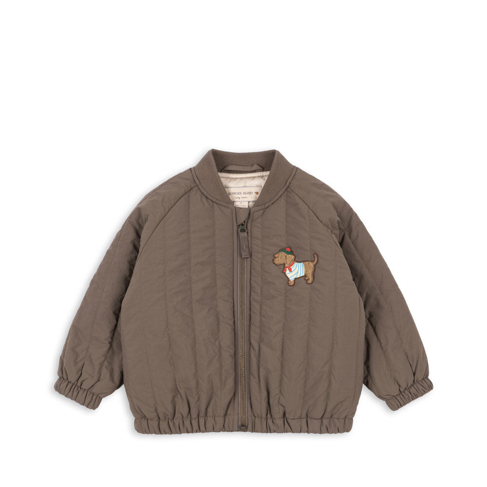 Konges Slojd Juno terry bomberjas Walnut