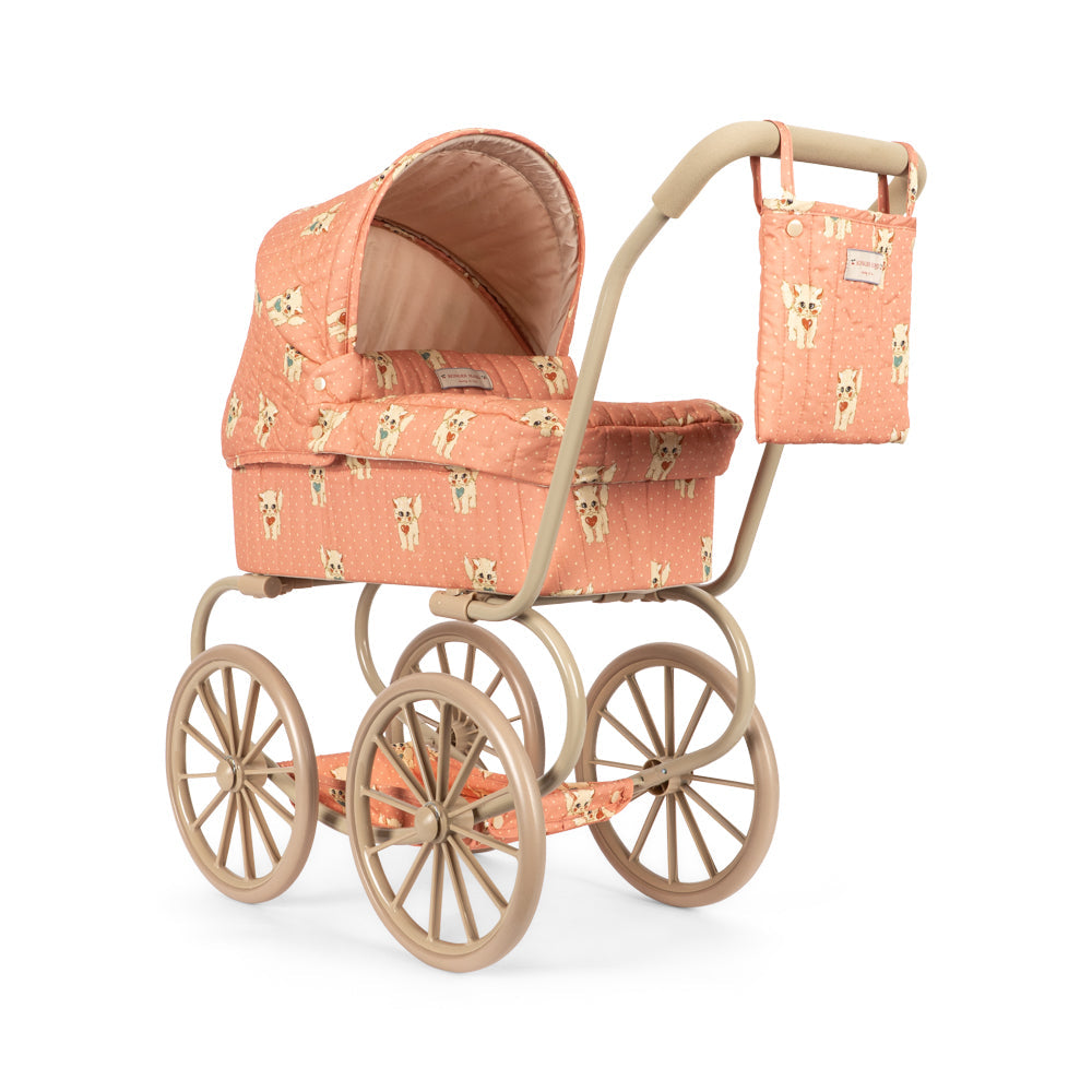 Konges Slojd Minnie poppenwagen Ciao Miao Rose