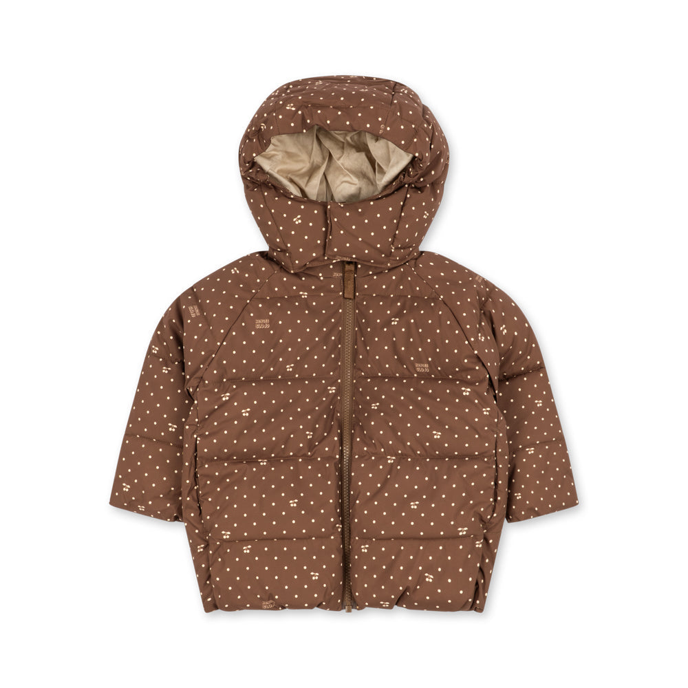 Konges Slojd Nuka winterjas Cherry Dot Marrone