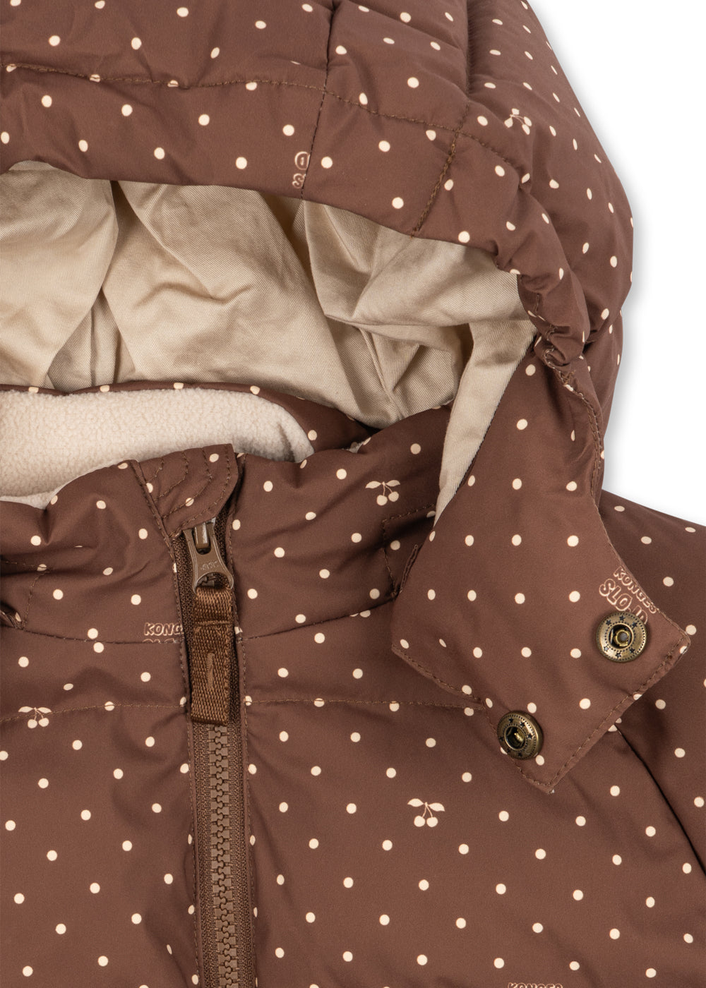 Konges Slojd Nuka winterjas Cherry Dot Marrone