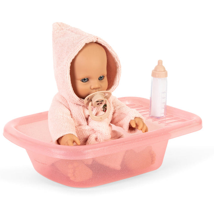 Konges Sløjd Pop Isola Doll Bath Set Cherry, tweede productfoto op witte achtergrond