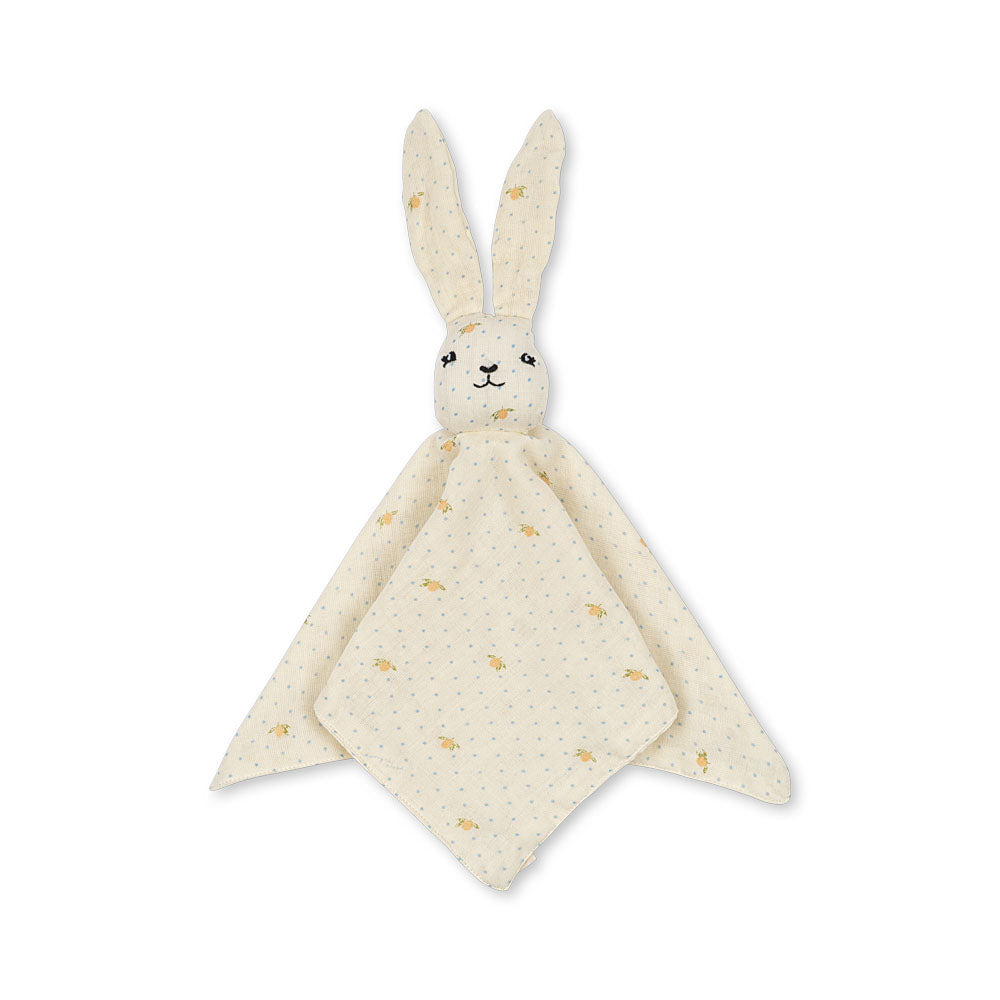 Konges Sløjd Sleepy Rabbit knuffeldoek lemon dot