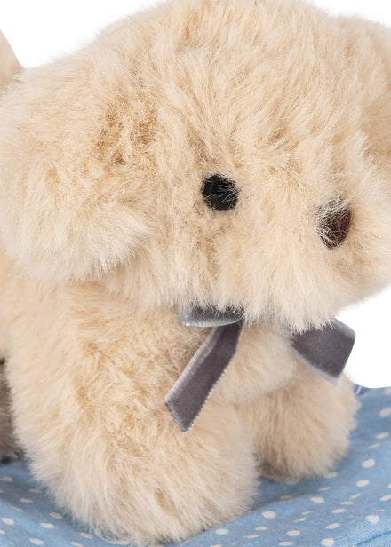 Konges Sløjd Take Care of Me knuffelhond met huisje